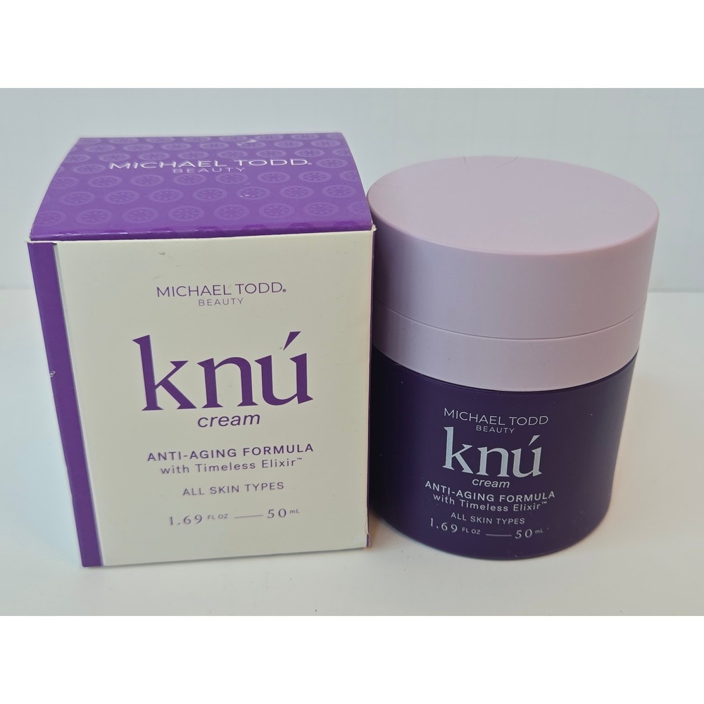 Michael Todd Beauty Knu Anti-Aging Cream with Timeless Elixir 1.69 fl oz NEW